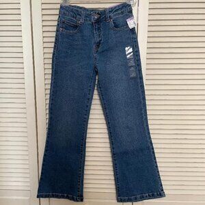 EVSIE Flare Mid-Rise Jeans Girls 10 Reg. Adjustable Waist - NWT